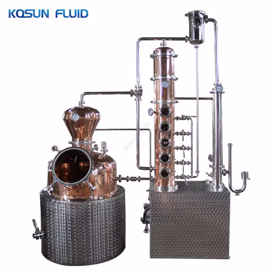 Gin Still Distiller Alcohol Distilling Vodka Distillery Equipment for Sale